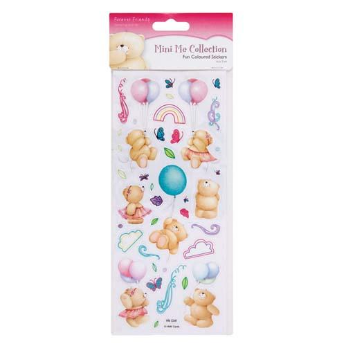 Ballooning Around Forever Friends Coloured Stickers